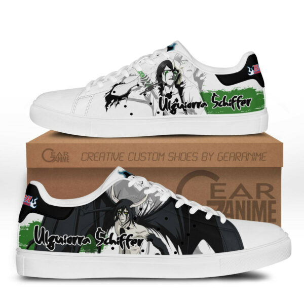 Ulquiorra Cifer Skate Shoes Custom Anime Bleach Shoes 1