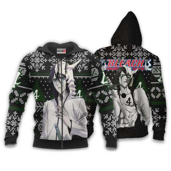 Ulquiorra Schiffer Ugly Christmas Sweater Custom Anime BL XS12 2