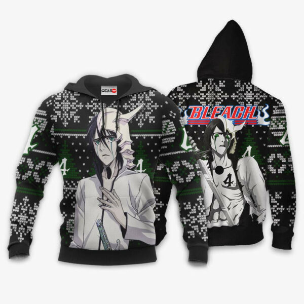 Ulquiorra Schiffer Ugly Christmas Sweater Custom Anime BL XS12 3