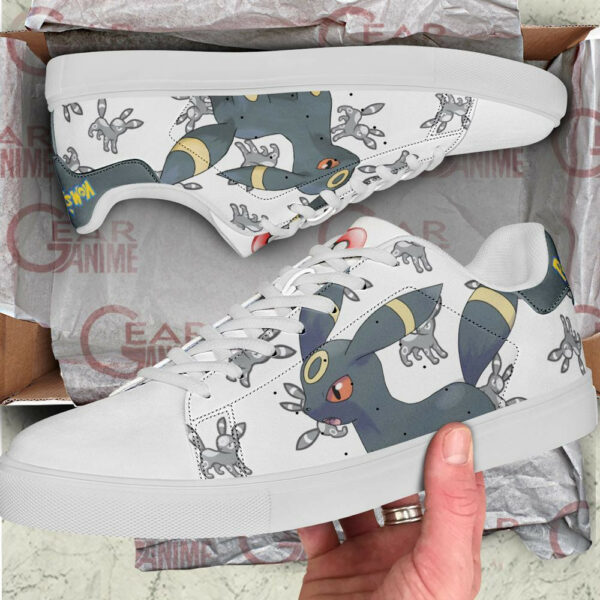 Umbreon Skate Shoes Pokemon Custom Anime Sneakers SK11 3