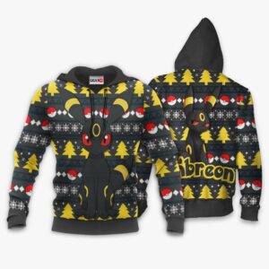 Umbreon Ugly Christmas Sweater Custom Anime Pokemon XS12 7