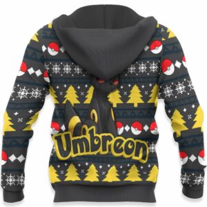 Umbreon Ugly Christmas Sweater Custom Anime Pokemon XS12 8