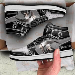 Undertaker Shoes Custom Anime Black Butler Sneakers 6
