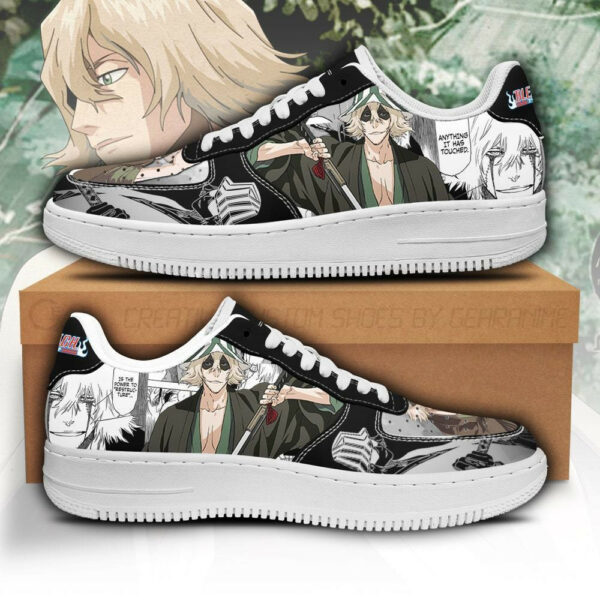 Urahara Kisuke Shoes Bleach Anime Sneakers Fan Gift Idea PT05 1