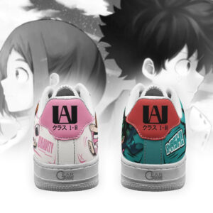 Uraraka and Deku Air Shoes Custom Anime My Hero Academia Sneakers 11