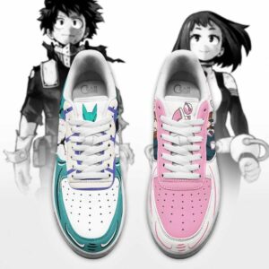 Uraraka and Deku Air Shoes Custom Anime My Hero Academia Sneakers 13