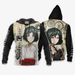 Urushibara Ruka Hoodie Custom Steins Gate Anime Merch Clothes Manga Style 8