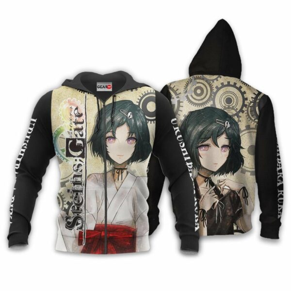 Urushibara Ruka Hoodie Custom Steins Gate Anime Merch Clothes Manga Style 1