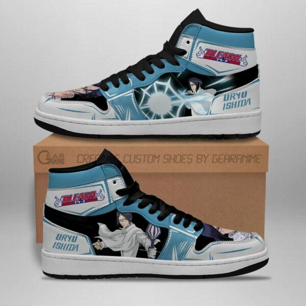 Uryu Ishida Bleach Shoes Anime Custom Sneakers MN09 2