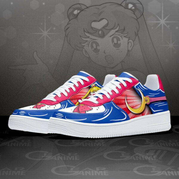 Usagi Tsukino Air Shoes Custom Sailor Anime Sneakers 2