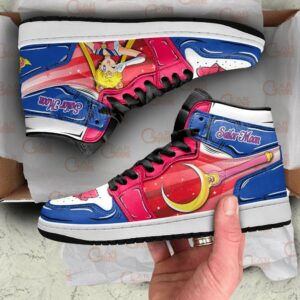 Usagi Tsukino Shoes Custom Anime Sailor Sneakers 7