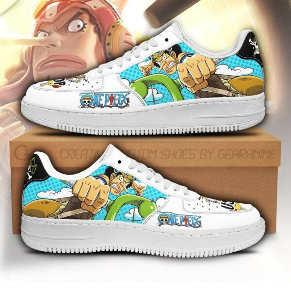 Usopp Air Shoes Custom Anime One Piece Sneakers 1