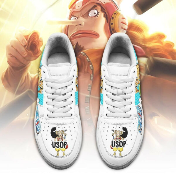 Usopp Air Shoes Custom Anime One Piece Sneakers 2