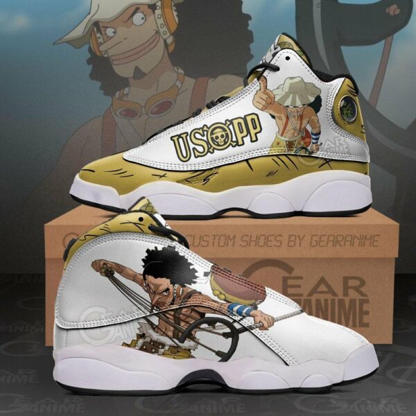 Usopp Shoes Custom Anime One Piece Sneakers 2