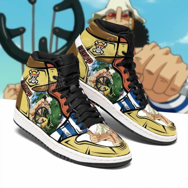 Usopp Shoes Custom Anime One Piece Sneakers Fan Gift Idea 2