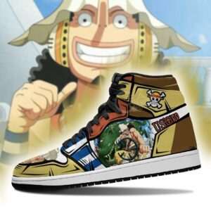 Usopp Shoes Custom Anime One Piece Sneakers Fan Gift Idea 5