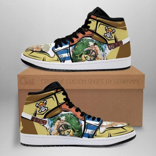 Usopp Shoes Custom Anime One Piece Sneakers Fan Gift Idea 1