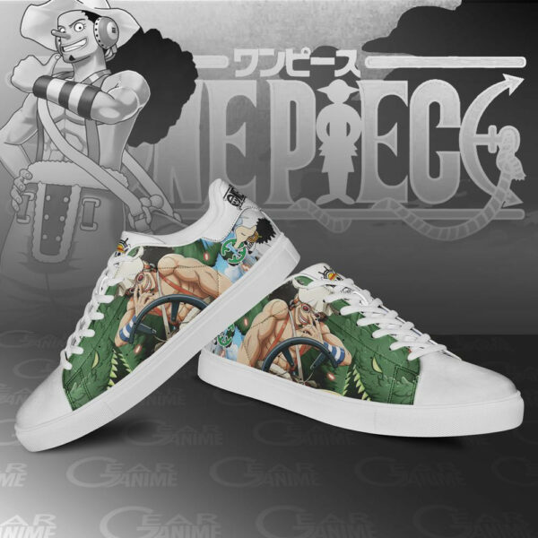 Usopp Skate Shoes One Piece Custom Anime Sneakers 3