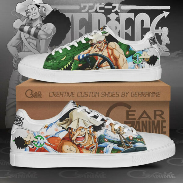 Usopp Skate Shoes One Piece Custom Anime Sneakers 1