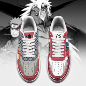 Uzumaki and Jiraiya Air Shoes Custom Jutsu Naruto Anime Sneakers 7