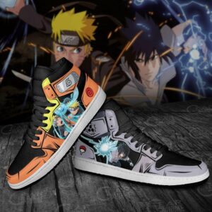 Uzumaki and Sasuke Shoes Power Custom Anime Sneakers 7