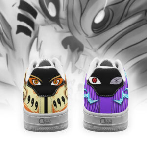 Uzumaki Naruto Bijuu and Sasuke Susanoo Air Shoes Custom Naruto Anime Sneakers 6