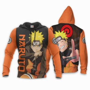 Uzumaki Naruto Hoodie Custom Symbol and Characters Naruto Anime Shirts 8