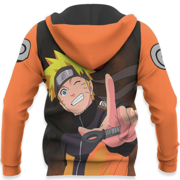 Uzumaki Naruto Hoodie Custom Symbol and Characters Naruto Anime Shirts 5