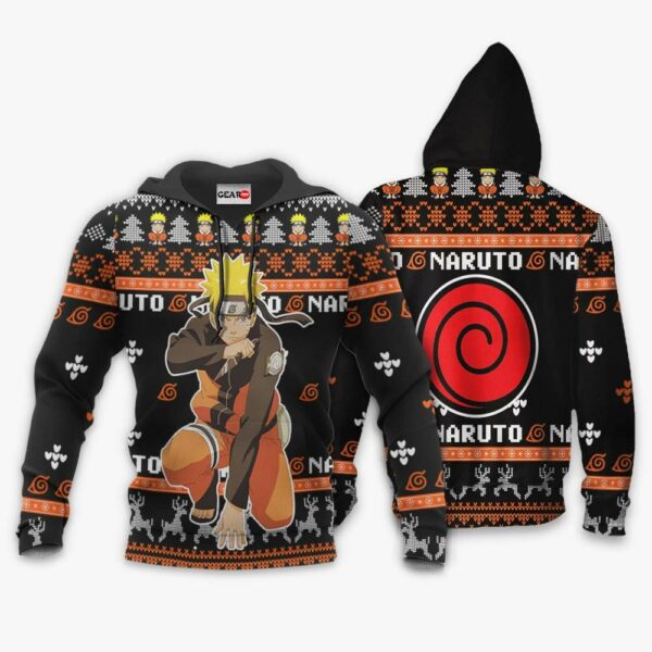 Naruto Ugly Christmas Sweater Custom Naruto Anime XS12 3