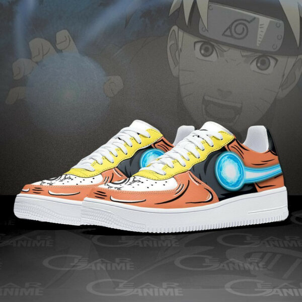 Uzumaki Rasengan Air Shoes Custom Naruto Anime Sneakers 2