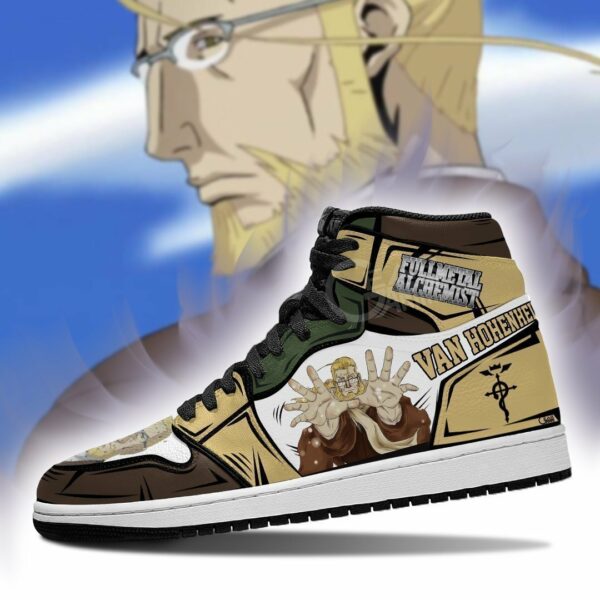 Van Hohenheim Fullmetal Alchemist Shoes Anime Custom Sneakers 3