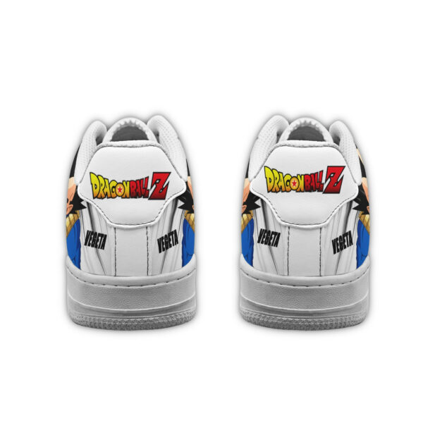 Vegeta Air Shoes Custom Anime Dragon Ball Sneakers Simple Style 3