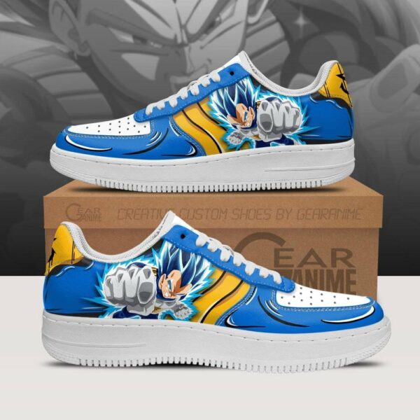 Vegeta Blue Air Shoes Custom Anime Dragon Ball Sneakers 1