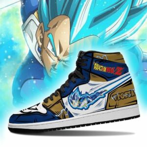 Vegeta Blue Shoes Custom Anime Dragon Ball Sneakers 8