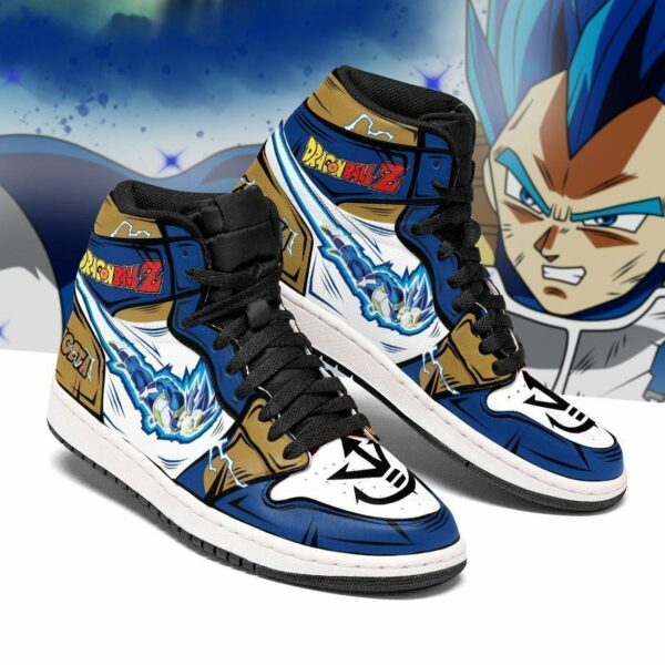 Vegeta Blue Shoes Custom Anime Dragon Ball Sneakers 1