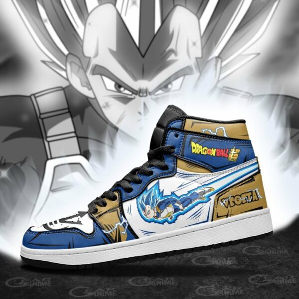 Vegeta Blue Shoes Custom Whis Symbol Dragon Ball Anime Sneakers 3
