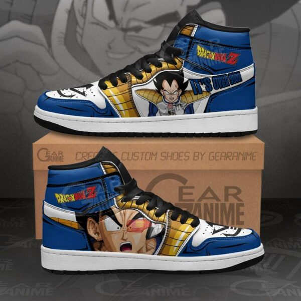 Vegeta Over 9000 Shoes Custom Dragon Ball Anime Sneakers 1