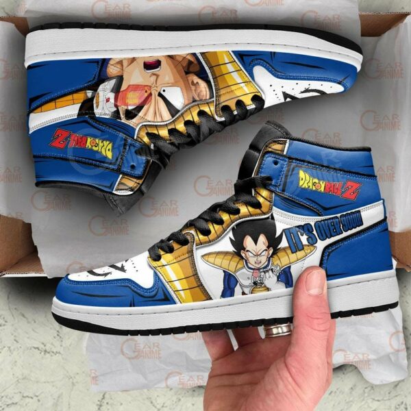 Vegeta Over 9000 Shoes Custom Dragon Ball Anime Sneakers 4