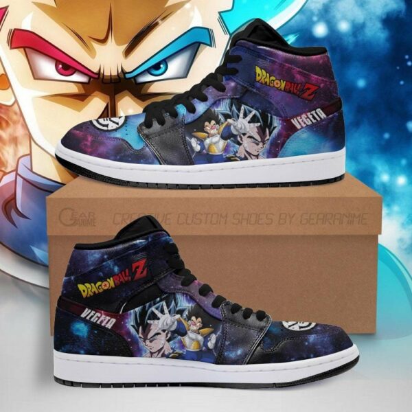 Vegeta Shoes Galaxy Custom Dragon Ball Anime Sneakers 1