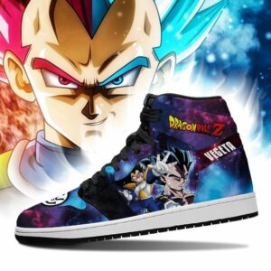 Vegeta Shoes Galaxy Custom Dragon Ball Anime Sneakers 5