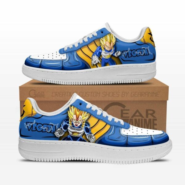 Vegeta SSJ Air Shoes Custom Anime Sneakers 1