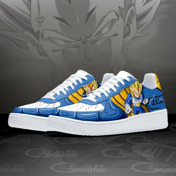 Vegeta SSJ Air Shoes Custom Anime Sneakers 2