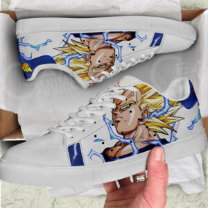 Vegeta SSJ Skate Shoes Dragon Ball Custom Anime Sneakers 5