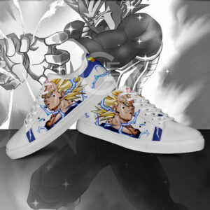 Vegeta SSJ Skate Shoes Dragon Ball Custom Anime Sneakers 7