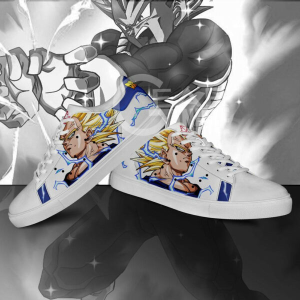 Vegeta SSJ Skate Shoes Dragon Ball Custom Anime Sneakers 4