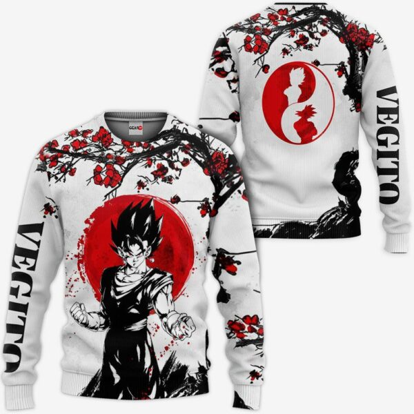 Vegito Hoodie Japan Style Dragon Ball Anime Shirt 2