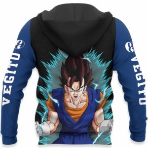 Vegito Hoodie Shirt Dragon Ball Anime Zip Jacket 10