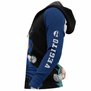 Vegito Hoodie Shirt Dragon Ball Anime Zip Jacket 11