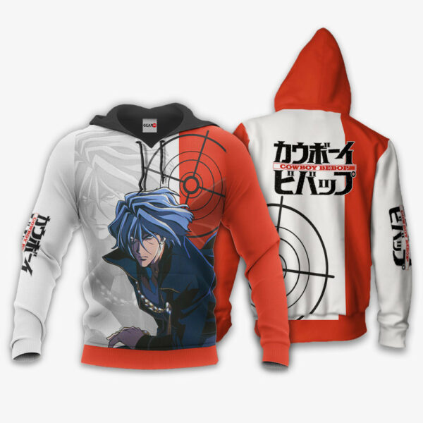 Vicious Hoodie Custom Anime Cowboy Bebop Merch Clothes 3