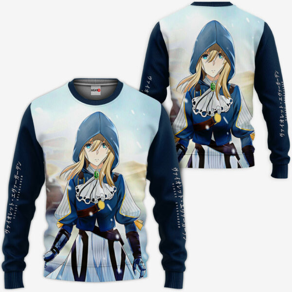 Violet Evergarden Hoodie Custom Anime Merch Clothes 2